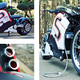 Illustration for article titled This Stunning Electric Bike Is Like a Jet Fighter On Two Wheels